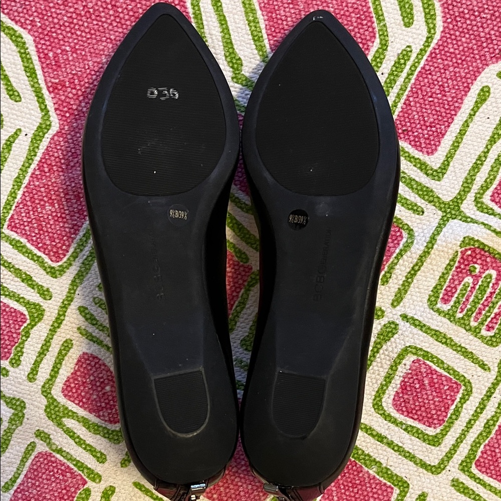 Bcbgeneration Black Pointed Flats - image 2